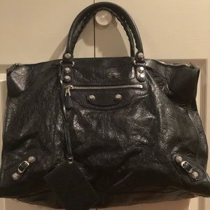 authentic NWT Balenciaga weekender bag